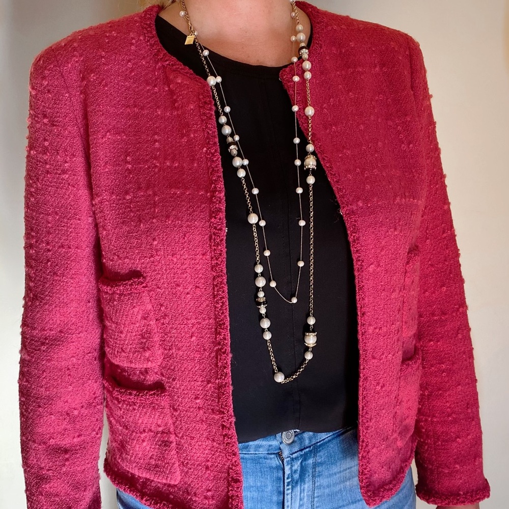 Authentic Classic Coco Chanel Jacket - Picture 3 of 16